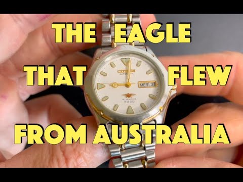 Видео: CITIZEN AUTOMATIC "Eagle" из 1970-х годов