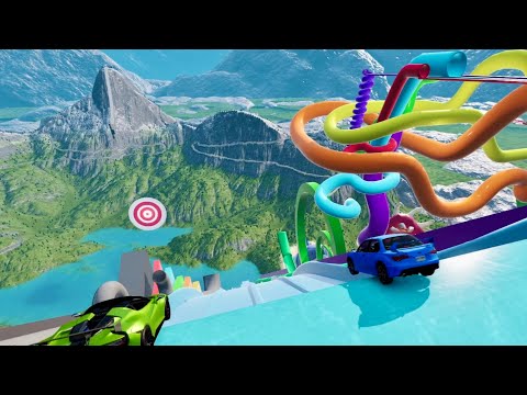 Видео: АСМР СОРЕВНОВАНИЯ НА ВЫБЫВАНИЕ В BeamNG Drive