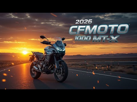 Видео: НОВЫЙ CFMOTO 1000 MT-X 2026 ГОДА — Зверь приключений наконец-то здесь!🔥‼️