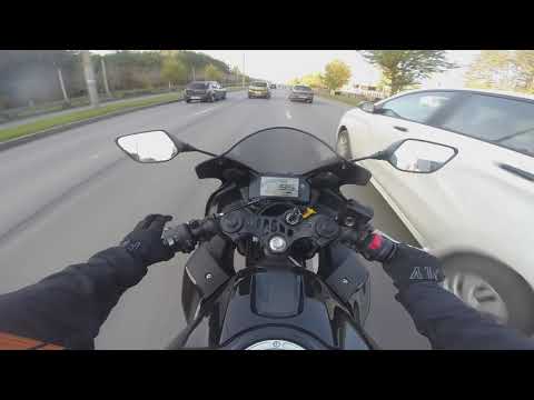 Видео: Обзор тест драйв на мотоцикл YAMAHA R3 | Заплати за внешний вид, на сдачу получи мотор.