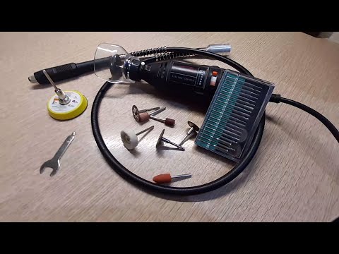 Видео: Отзыв по дремелю (бормашинка, гравер) с Aliexpress спустя 4 года