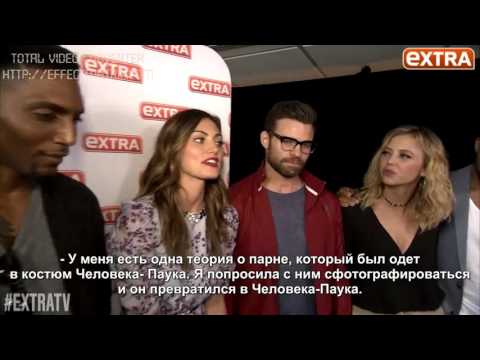 Видео: [русские субтитры] Каст "Древние" дает интервью для Extra Comic Con 2016