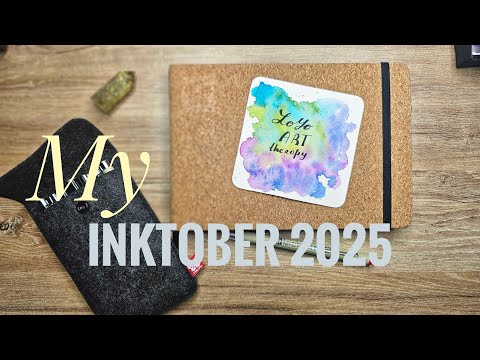 Видео: Мои результаты по Инктоберу 2025. Стоило ли того? #art #inktober 