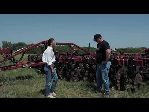 Видео: Технология вертикальной обработки почвы турбокультиватором RTS производства SALFORD