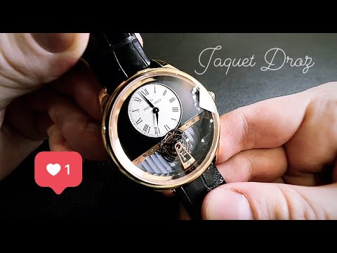 Видео: Про турбийон. О бренде Jaquet Droz. Обзор часов.