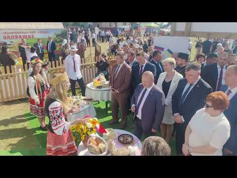 Видео: д.Михалёво "Дожинки"Березинский район Минская область Александр Забаронок