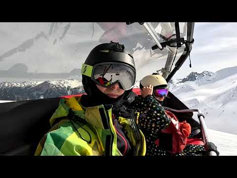 Видео: Архыз март 2024 спуск по Северному склону