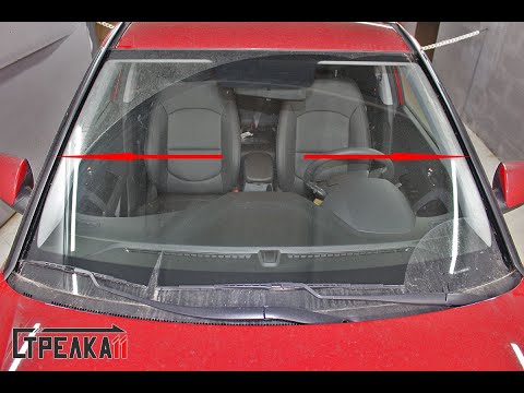 Видео: Дефлектор лобового стекла Стрелка-2 HYUNDAI CRETA I 2016-2020г.в. - strelka11.ru