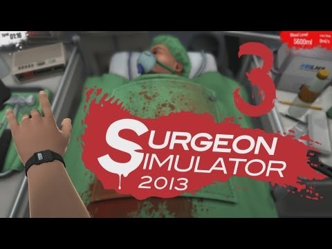 Видео: Surgeon Simulator 2013 Симулятор Хирурга прохождение #3 — Пересадка мозга