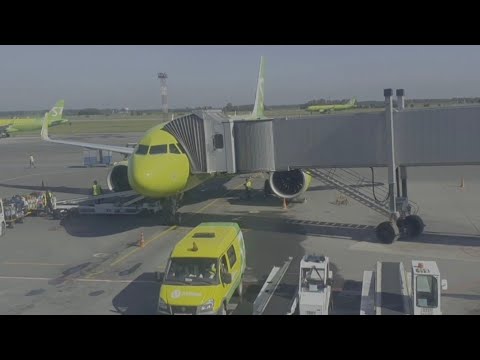 Видео: S7 Airlines, Airbus A320neo, Новосибирск - Санкт-Петербург