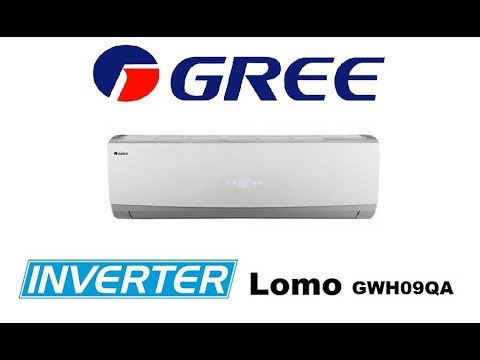 Видео: Видеообзор Кондиционера Gree Lomo GWH09QA-K3DNC2C Inverter