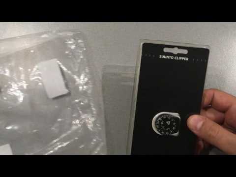 Видео: Распаковка компаса туристического Suunto Clipper L/B NH (SS004102011)