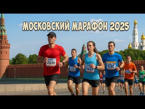 Видео: Московский марафон 21 сентября 2025. Прямой эфир.
