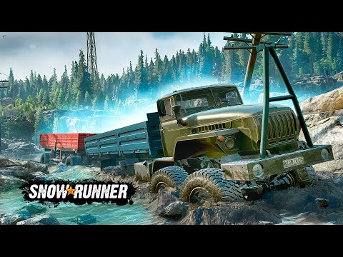 Видео: УГАР НА ЗАДАНИИ! СОБИРАЕМ МАТЕРИАЛЫ ПО ВСЕЙ КАРТЕ! SNOWRUNNER С МОДАМИ