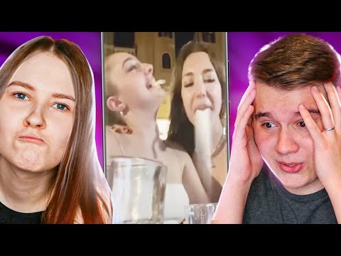 Видео: ЭТО УЖЕ СЛИШКОМ! РЕАКЦИЯ С ЖЕНОЙ НА ТИКТОК - ЛМВ