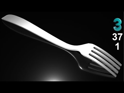 Видео: Loft 3ds max 🍴 Вилка моделирование FORK Compound Objects Курс Autodesk ▲ Урок 37.1 Часть #1