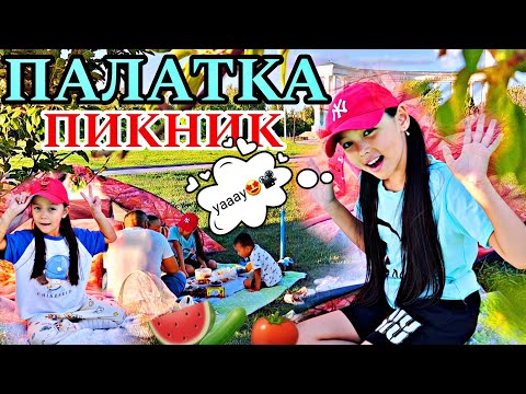 Видео: ПАЛАТКА ҚҰРЫП🏕🤩,ПИКНИККЕ ШЫҚТЫҚ💃🍉🍒🍹#vlog