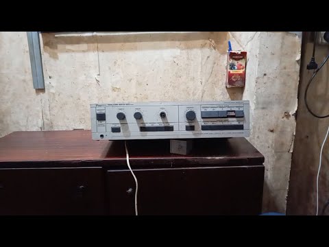 Видео: Одиссей 100У-021 (1992г.) - золото и рыжие КМ в усилителе.