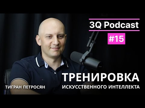 Видео: Тренировка искусственного интеллекта - Тигран Петросян - 3Q Podcast #15