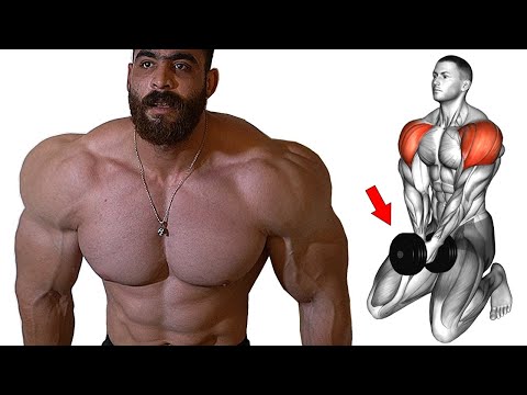 Видео: 14 лучших упражнений на плечи дома 🔥 | Только гантели @Gym.1