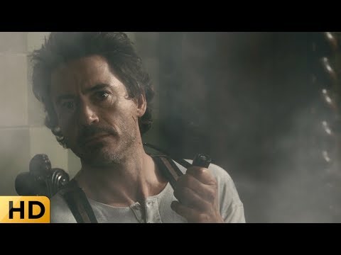 Видео: Холмс пускает дым в глаза в кабинете министра. Шерлок Холмс.