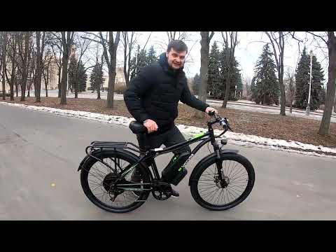 Видео: Электровелосипед Syccyba H3 - Обзор, тест-драйв, замер максималки, разбор
