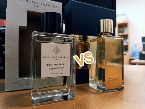 Видео: GANYMEDE Marc Antoine Barrois против BOIS IMPERIAL Essential Parfums / похожи? Ганимед, но дешевле?