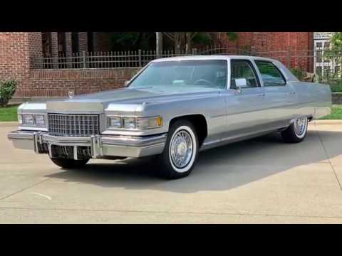 Видео: Cadillac Fleetwood Brougham 1976 года продается
