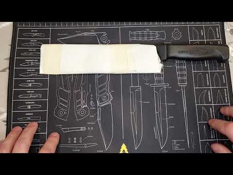 Видео: Заточка старого кухонного ножа в формате ASMR