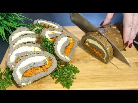 Видео: ТЕПЕРЬ ПЕЧЕНЬ готовлю только ТАК! САМЫЙ ВКУСНЫЙ и НЕЖНЫЙ РУЛЕТ из куриной печени! Простой Рецепт!