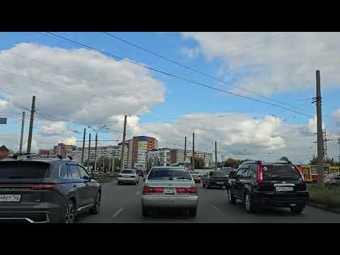 Видео: Власиха, ул. Новосибирская (ул. Сосновая)  --  Барнаул, ул. Сиреневая (ул. Взлётная)