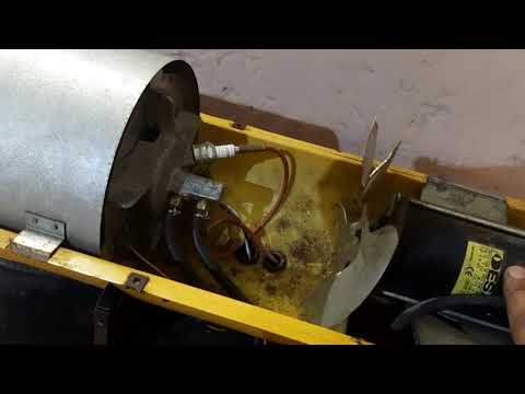 Видео: Дизельная тепловая пушка Мастер.