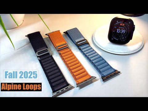 Видео: НОВЫЕ ремешки Alpine Loops осень 2025 для Apple Watch ULTRA 3 / Series 11 / SE 3 (ВСЕ ЦВЕТА!) ПОЛ...
