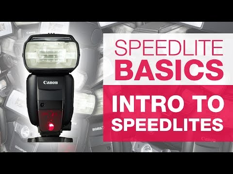 Видео: ОСНОВЫ СО ВСПЫШКАМИ SPEEDLITE | Начало работы со вспышками Speedlite