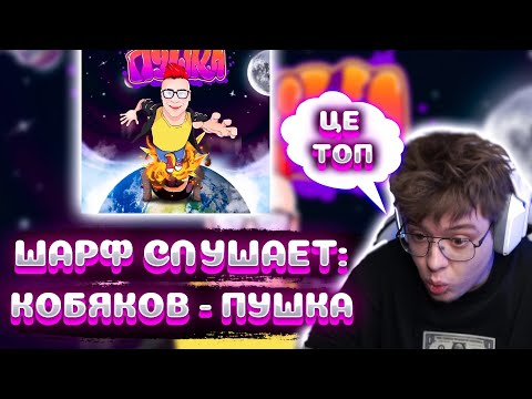 Видео: РЕАКЦИЯ ШАРФА НА ПЕСНЮ КОБЯКОВ - ПУШКА. ШАРФ СЛУШАЕТ КОБЯКОВА