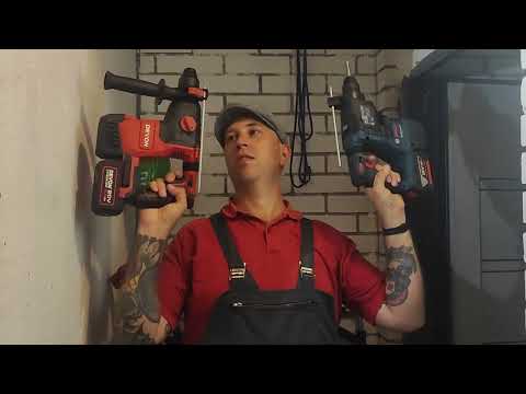 Видео: Сравнение перфораторов Devon 5402 и Bosch gbh 185li