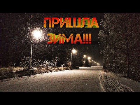 Видео: Пришла зима!!!