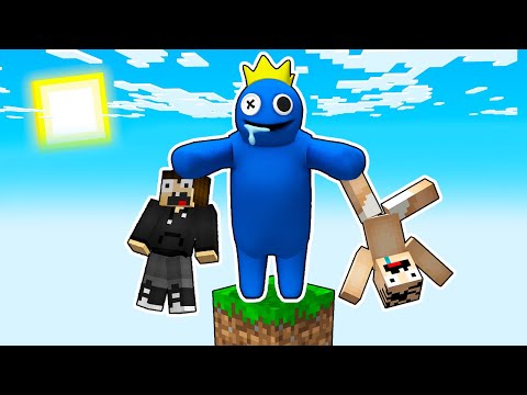 Видео: МАЙНКРАФТ НО НА ОДНОМ БЛОКЕ СИНИЙ РАДУЖНЫЙ ДРУГ В МАЙНКРАФТЕ! RAINBOW FRIENDS BLUE MINECRAFT