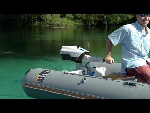 Видео: Лодочный электромотор ePropulsion Spirit 1.0 (1кВт)