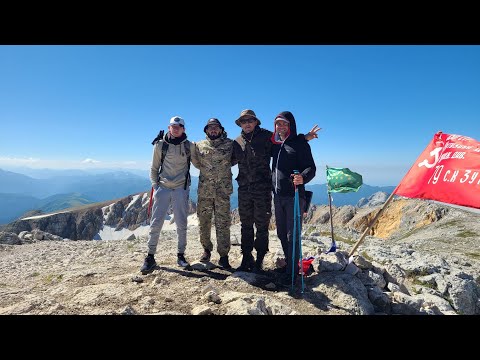 Видео: Восхождение на Оштен 29 07 2023