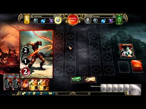 Видео: Might and Magic: Duel of Champions - Кампания Мечи Ветра. Инферно. Garant.