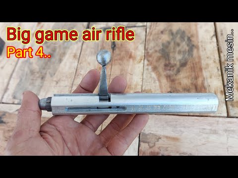 Видео: Как сделать патронник для пневматической винтовки на ручном токарном станке | Большая игра, часть 4