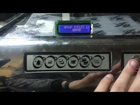 Видео: Настройка кофемашины Carimali.