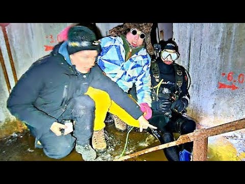 Видео: ✅АКВАЛАНГист под Чернобыльским Реактором 😱 Погружение в радиоактивную воду в затопленные тоннели АЭС