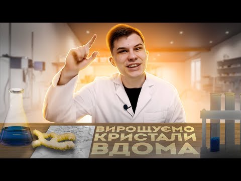 Видео: ЯК ВИРОСТИТИ КРИСТАЛИ ВДОМА? ЕКСПЕРИМЕНТ ДЛЯ ДІТЕЙ