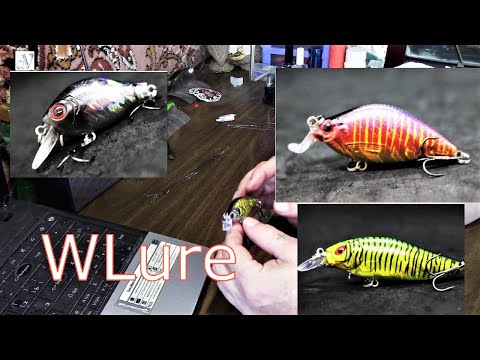Видео: ВОБЛЕРЫ от WLure пришли 😊Сальмо Слайдер 6см 😉2021г