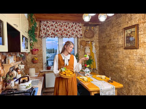 Видео: Искусство уютной сельской жизни | Простые вещи делают жизнь красивой: Кулинария & Шитьё