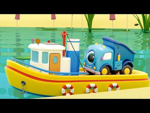 Видео: Машинки Мокас 🚕 Карта сокровищ 🚙 Развивающие мультфильмы для детей про машинки 🚗