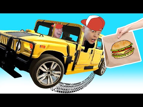 Видео: ЕДЕМ на ХАММЕРЕ за БУРГЕРАМИ!!! Учимся ПАРКОВАТЬСЯ в Car Parking от Игорюшины Игруши