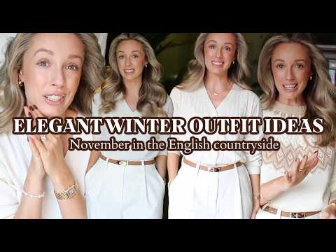 Видео: 5 элегантных зимних нарядов и историческая экскурсия по нашей деревне Котсуолд